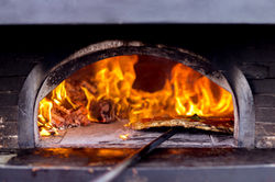 wood fired pizza 