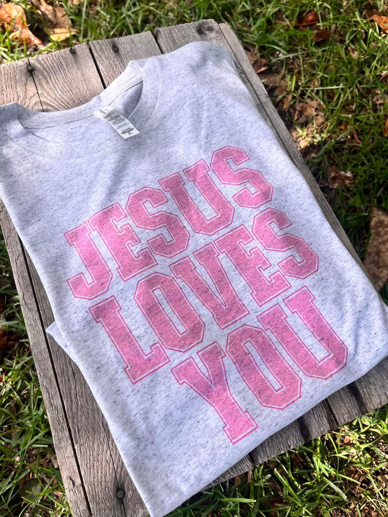 Jesus Love You tee 
