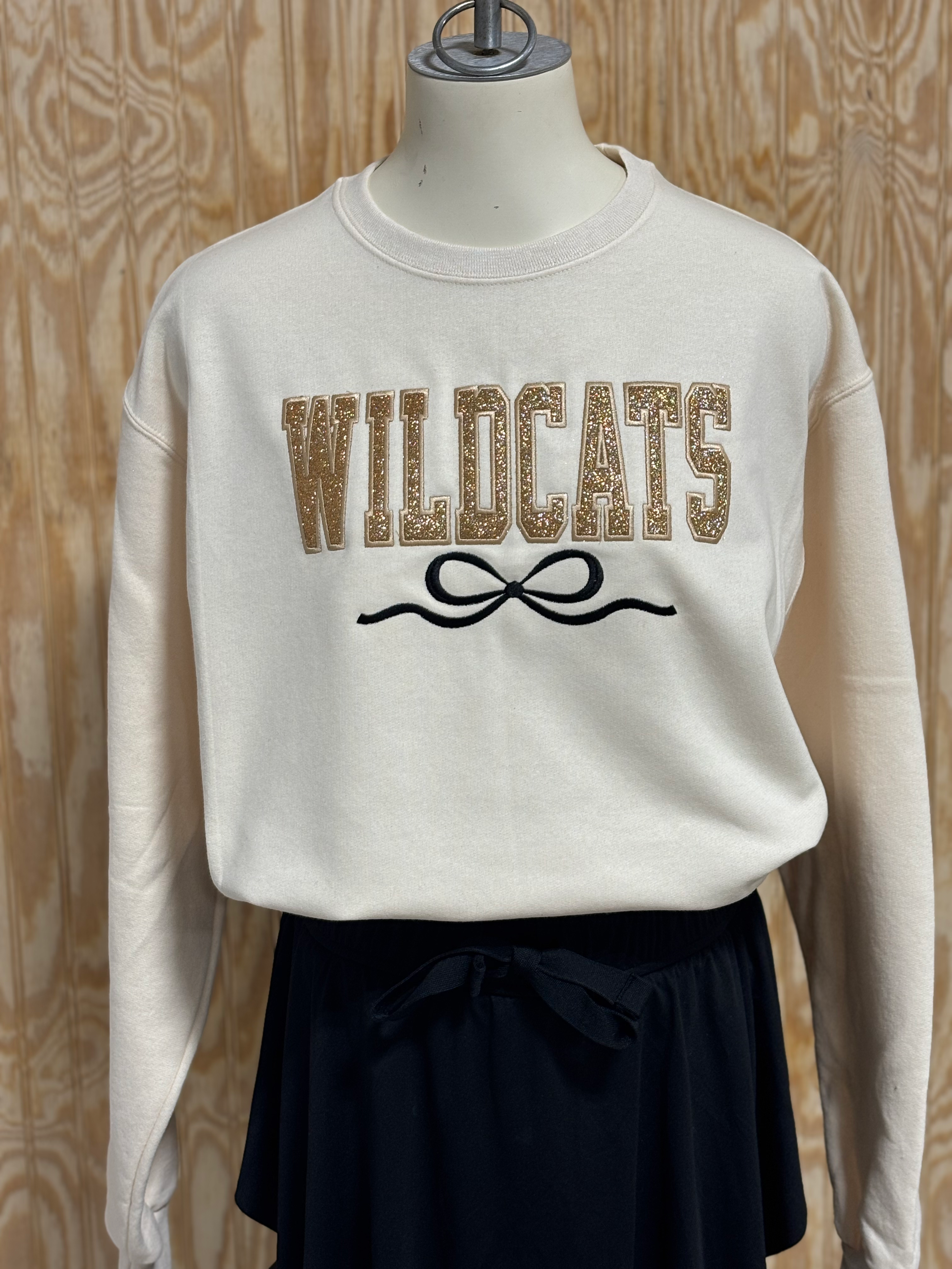Wildcats Bow sweatshirt 