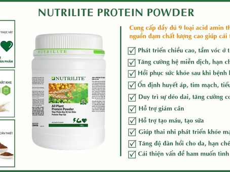 Vì sao dùng Protein Của Nutrilite