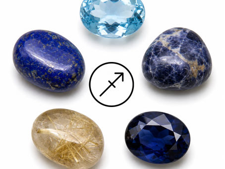 Pedras e cristais do signo de sagitário