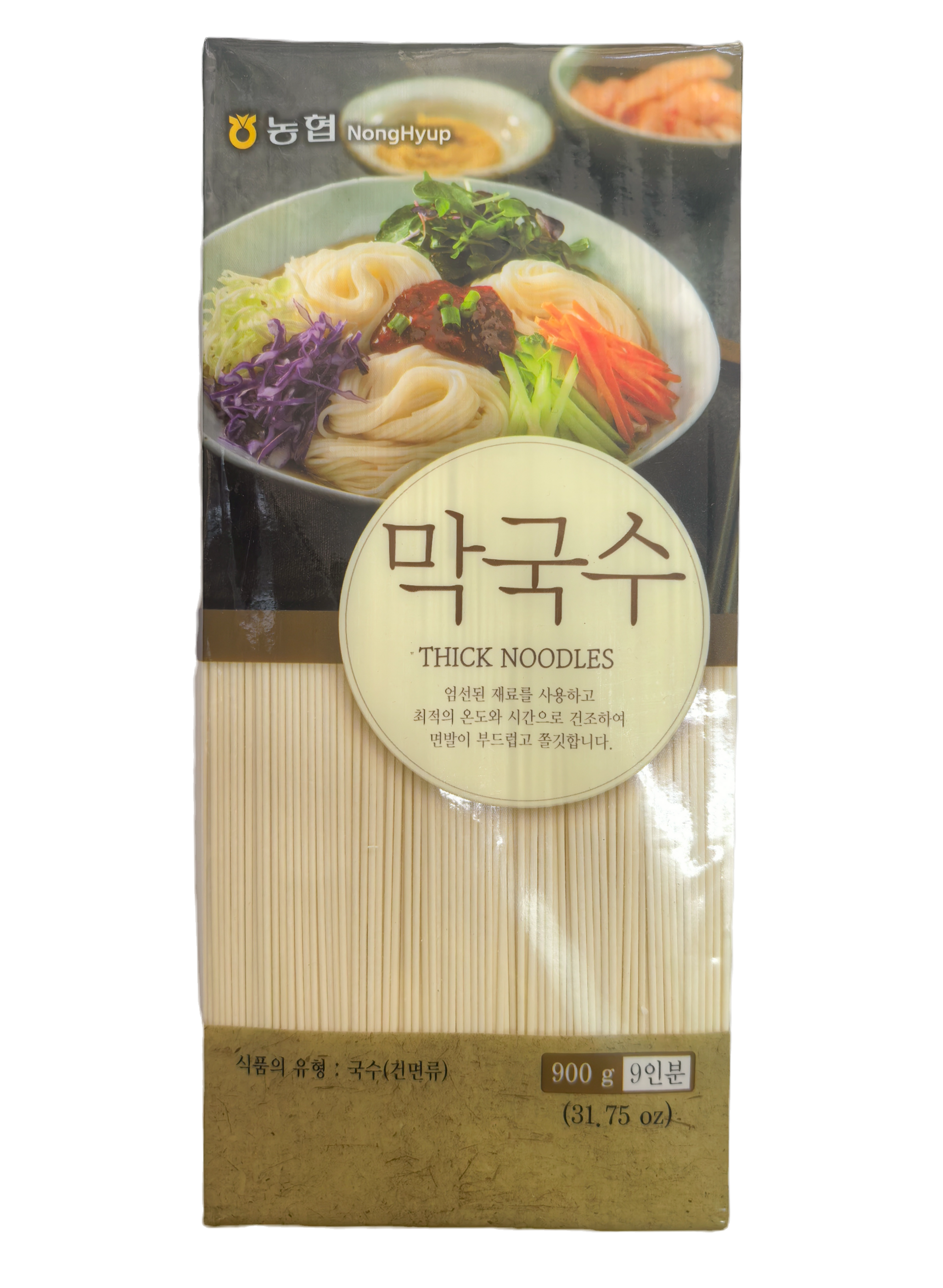 NongHyup Korean Plain Mixed Noodles 900g