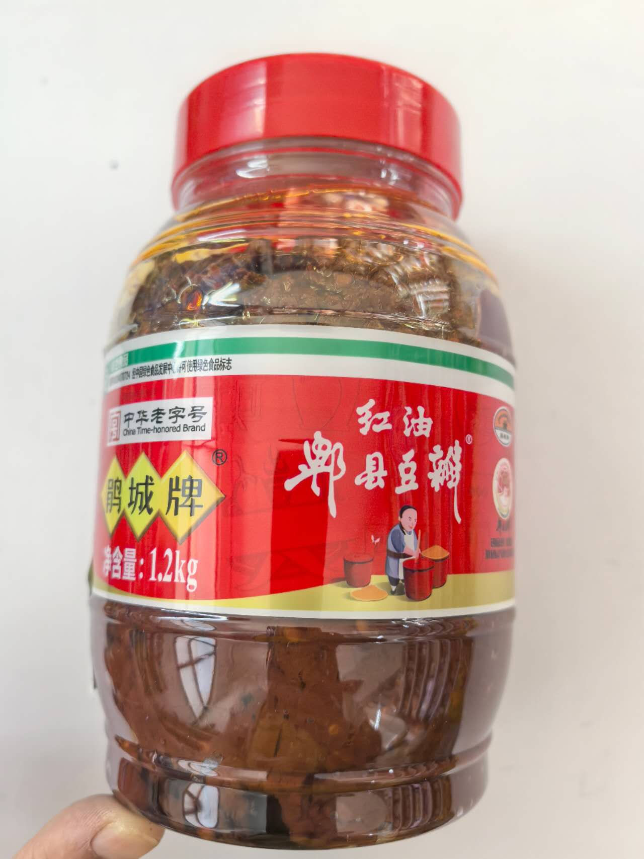 鹃城红油郫县豆瓣酱大瓶 1.20kg