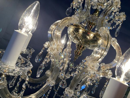 スワロフスキークリスタル 6灯シャンデリア | グリーンプラネット