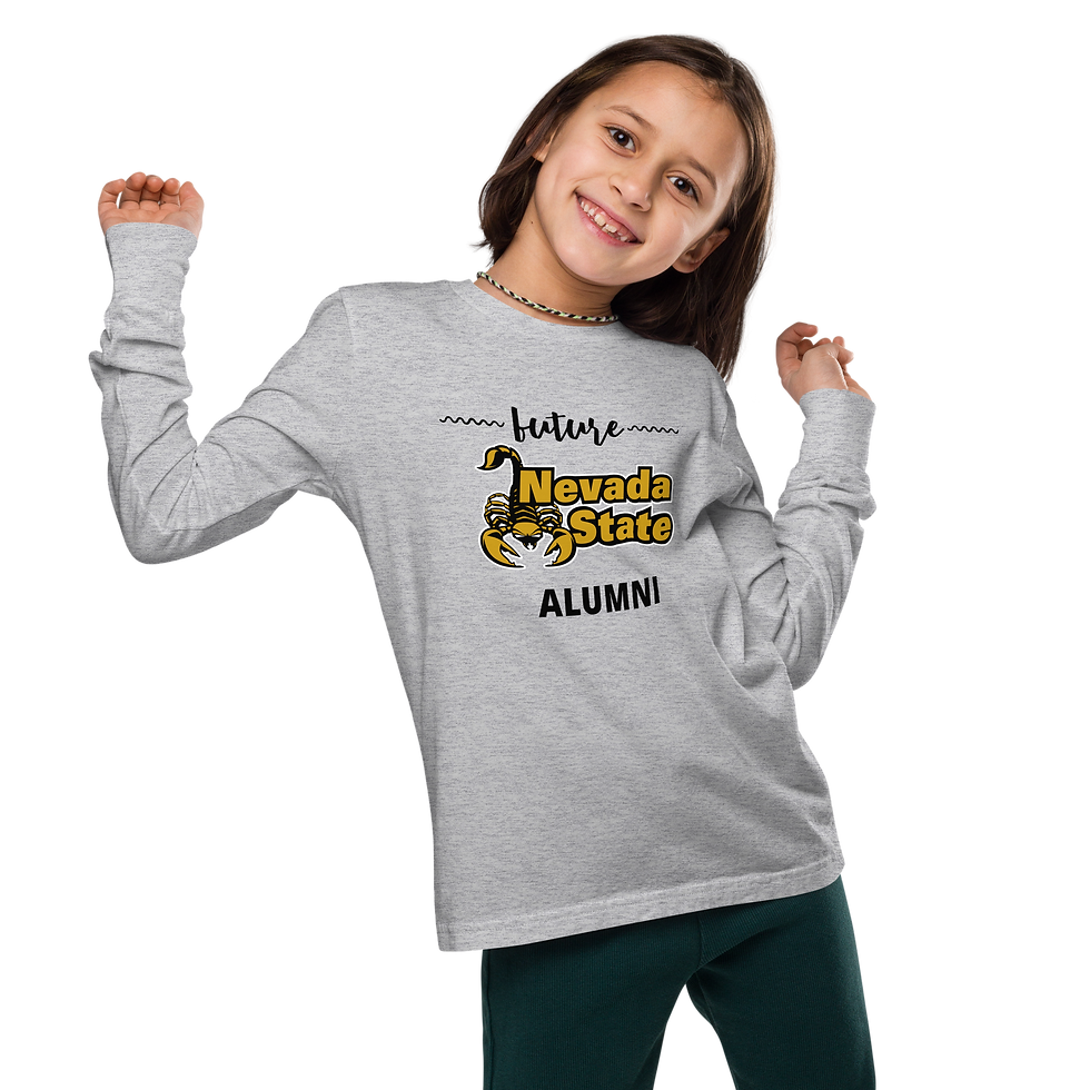 Thumbnail: Future Nevada State Scorpions Youth long sleeve tee