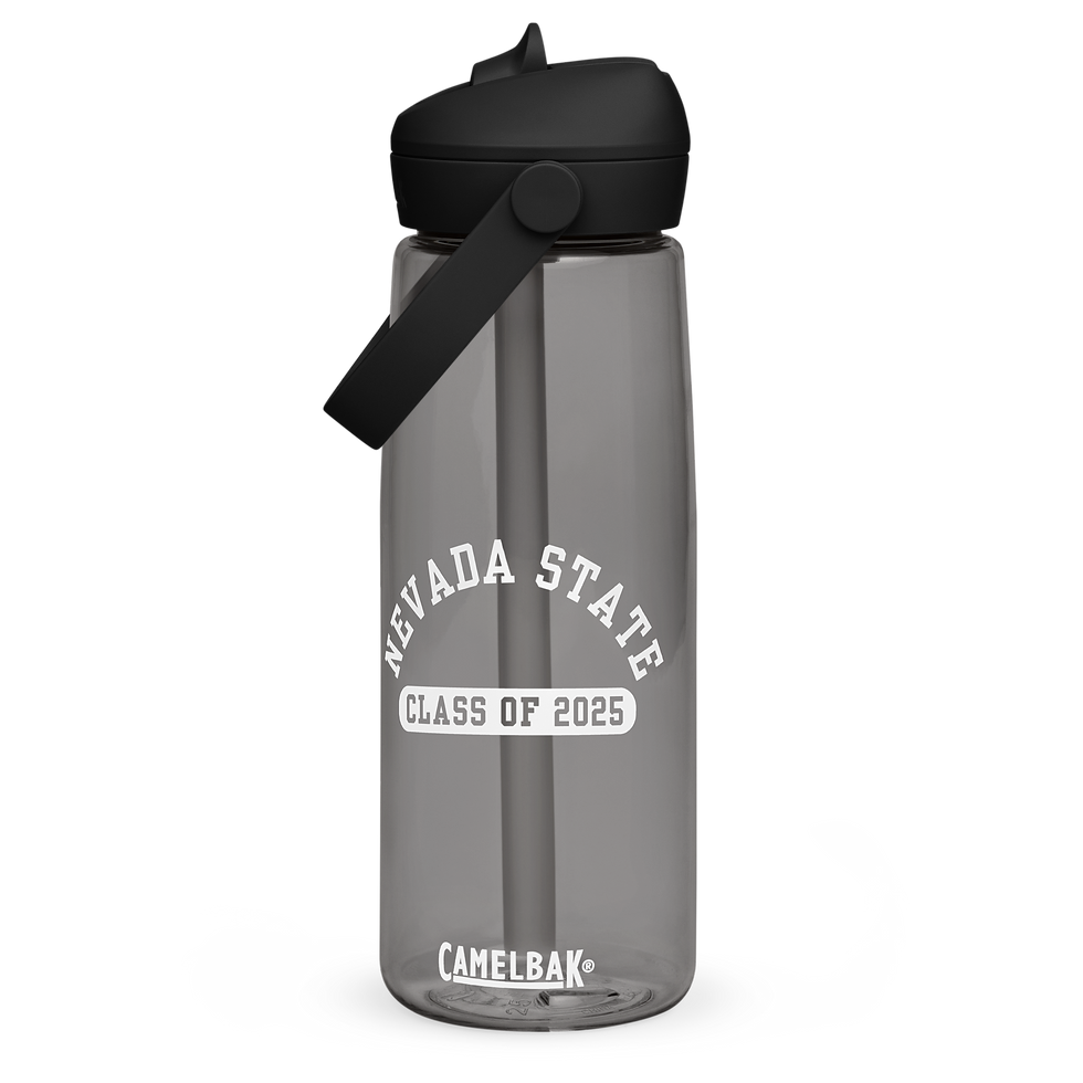 Thumbnail: Arched Nevada State Class of 2025 CamelBak Flip straw water bottle