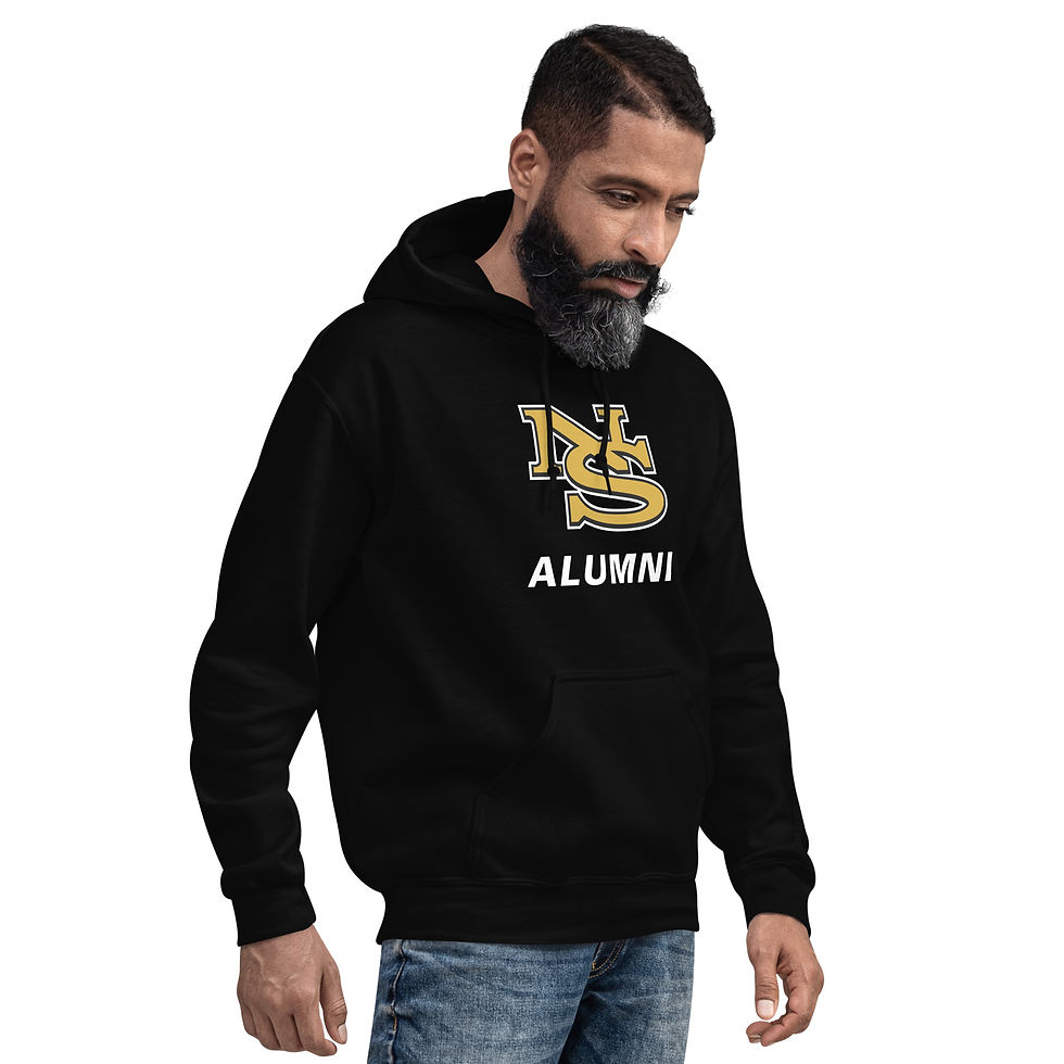 Thumbnail: NS-Monogram-Alumni Gildan Unisex Hoodie