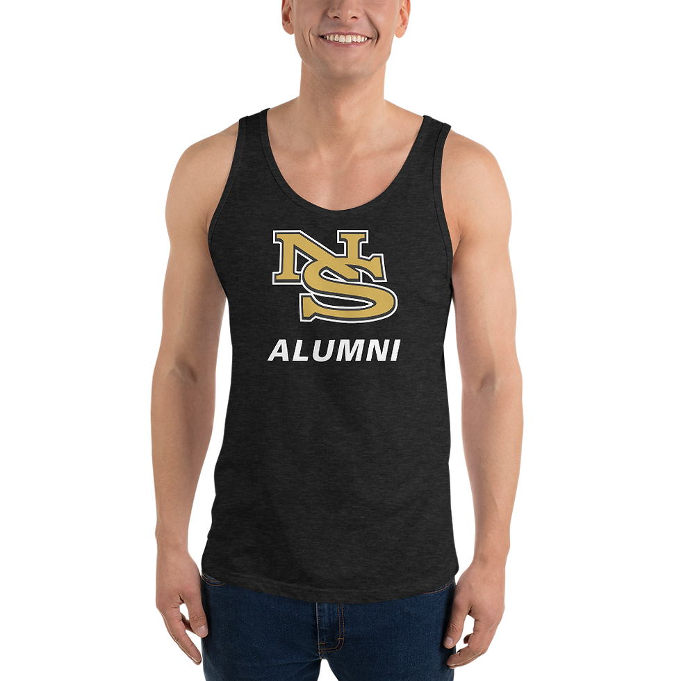 Thumbnail: NS-Monogram Alumni Unisex Jersey Tank Top