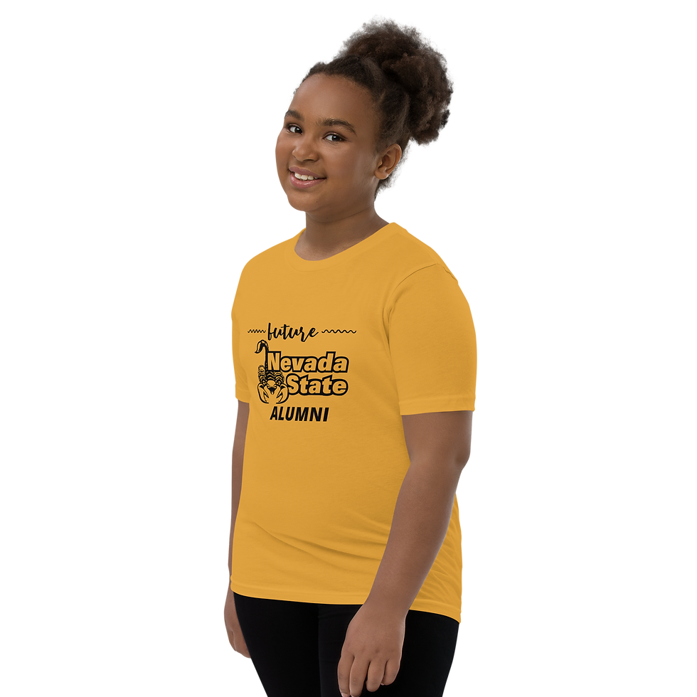 Thumbnail: Future Nevada State Scorpions Alumni Youth Short Sleeve T-Shirt