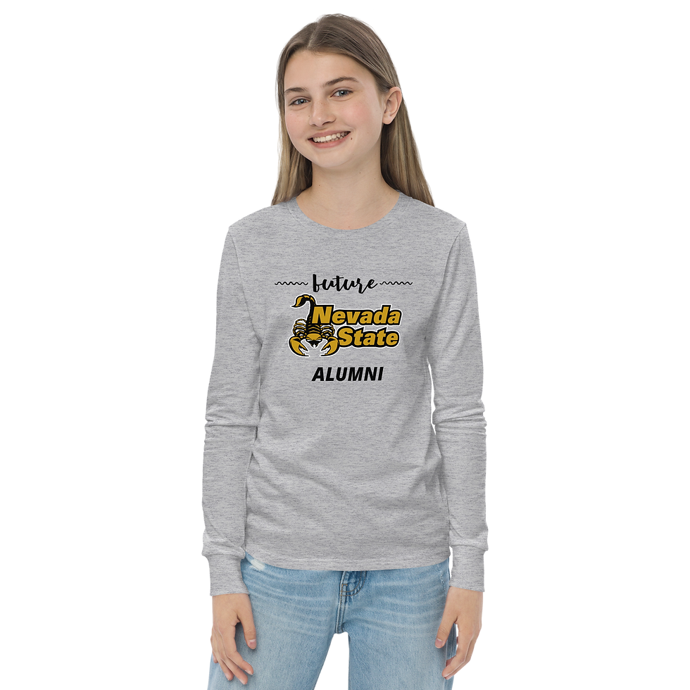 Thumbnail: Future Nevada State Scorpions Youth long sleeve tee