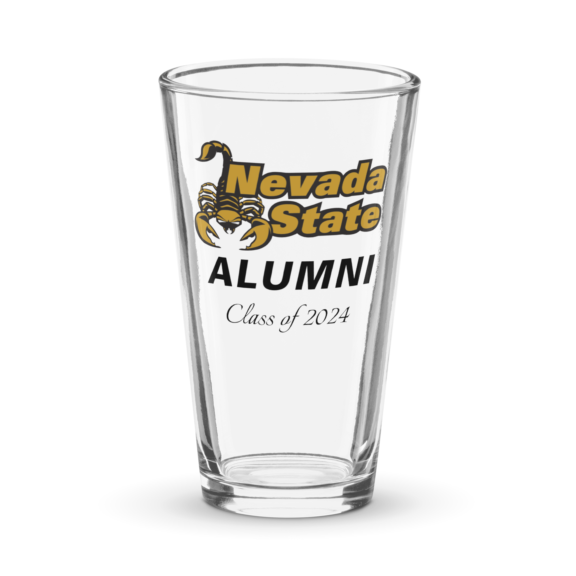 Class of Shaker pint glass