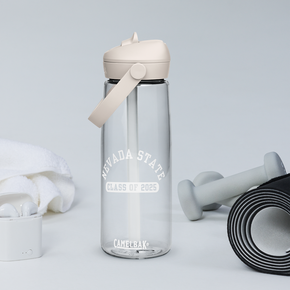 Thumbnail: Arched Nevada State Class of 2025 CamelBak Flip straw water bottle