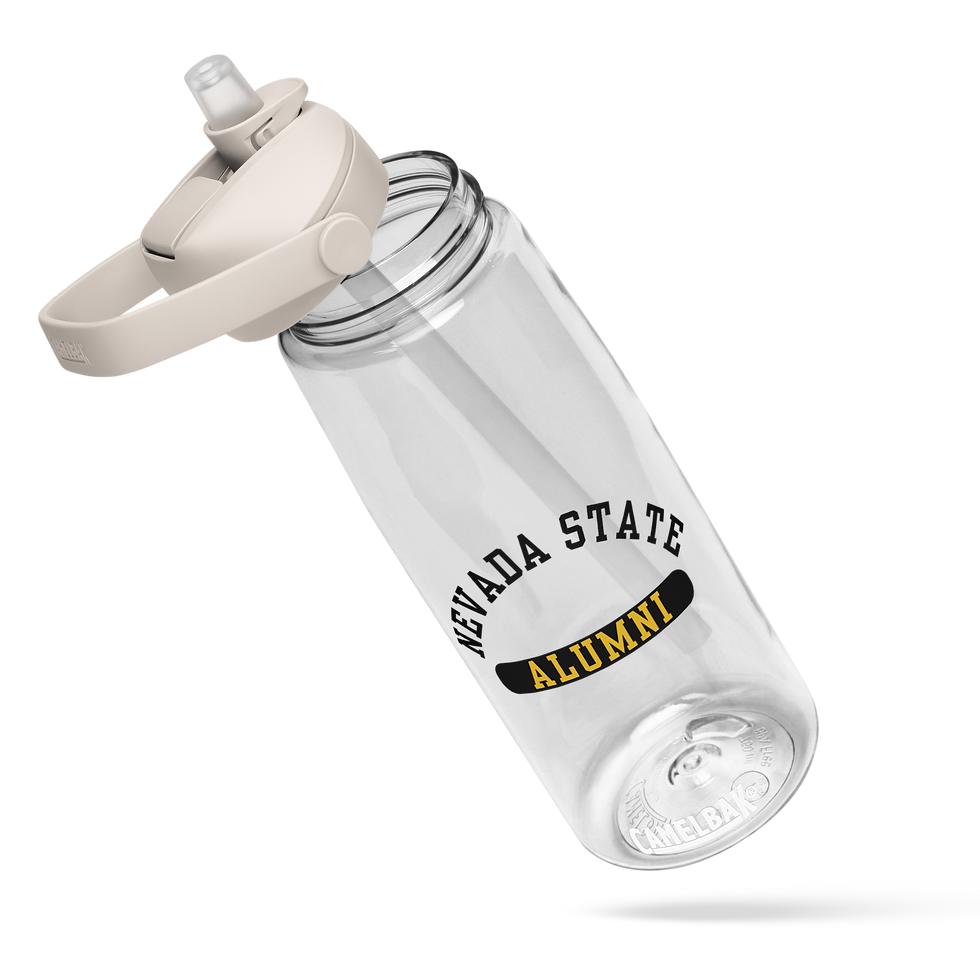 Thumbnail: Arched Nevada State Alumni CamelBak Flip straw water bottle