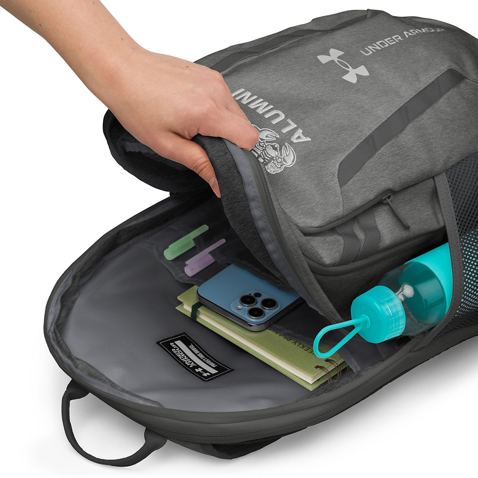 Thumbnail: One-Color White Nevada State Scorpions Alumni Under Armour® Backpack