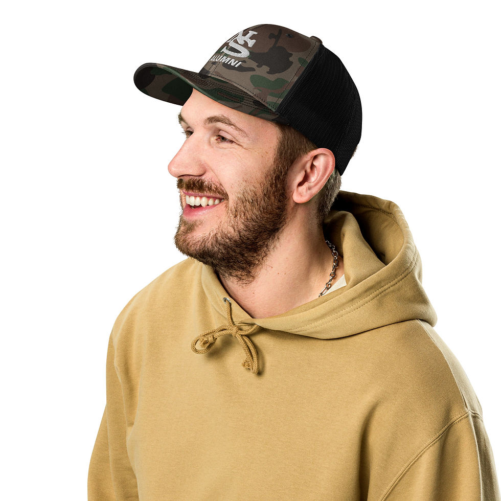 Thumbnail: NS-Monogram Alumni Camouflage trucker hat