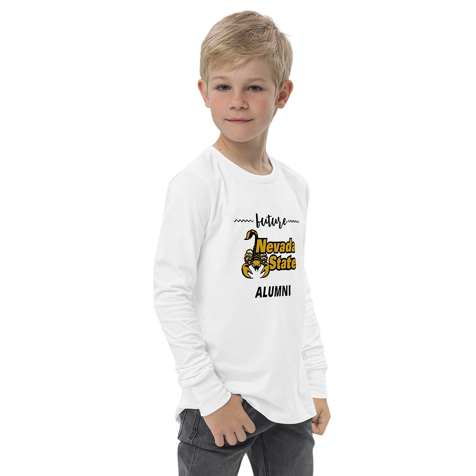 Thumbnail: Future Nevada State Scorpions Youth long sleeve tee