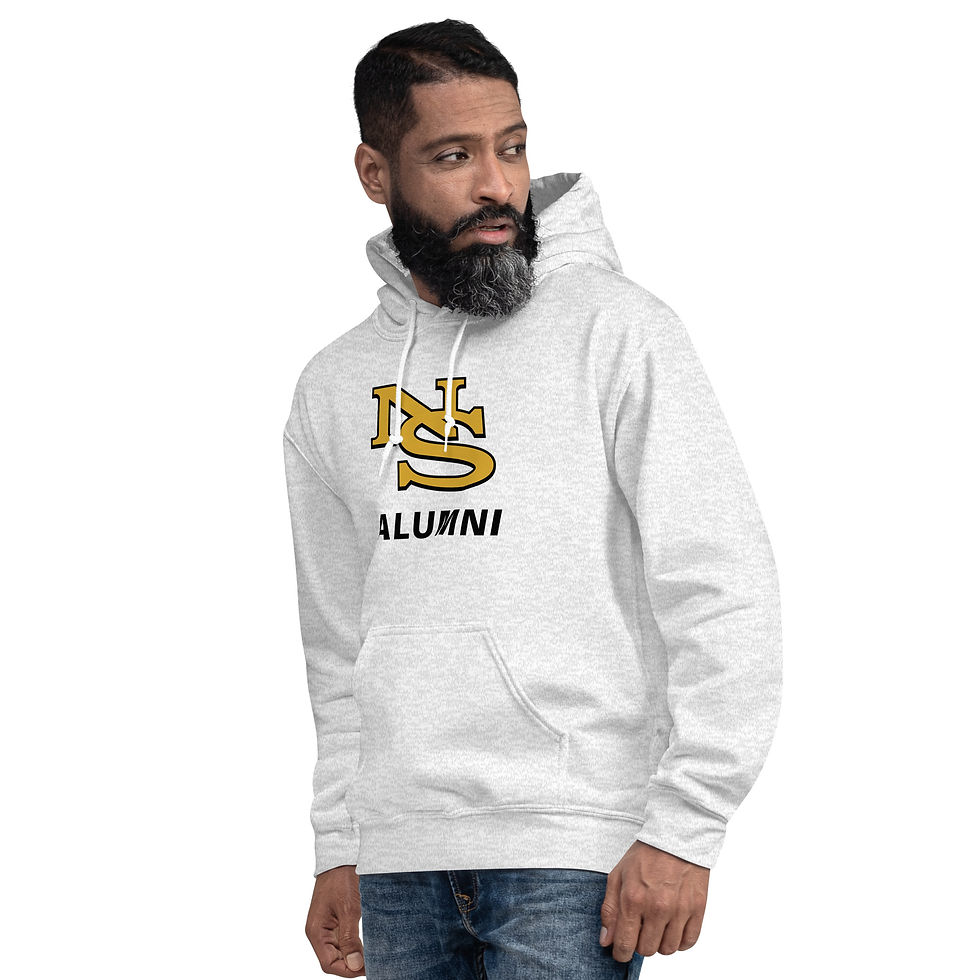 Thumbnail: NS-Monogram-Alumni Gildan Unisex Hoodie