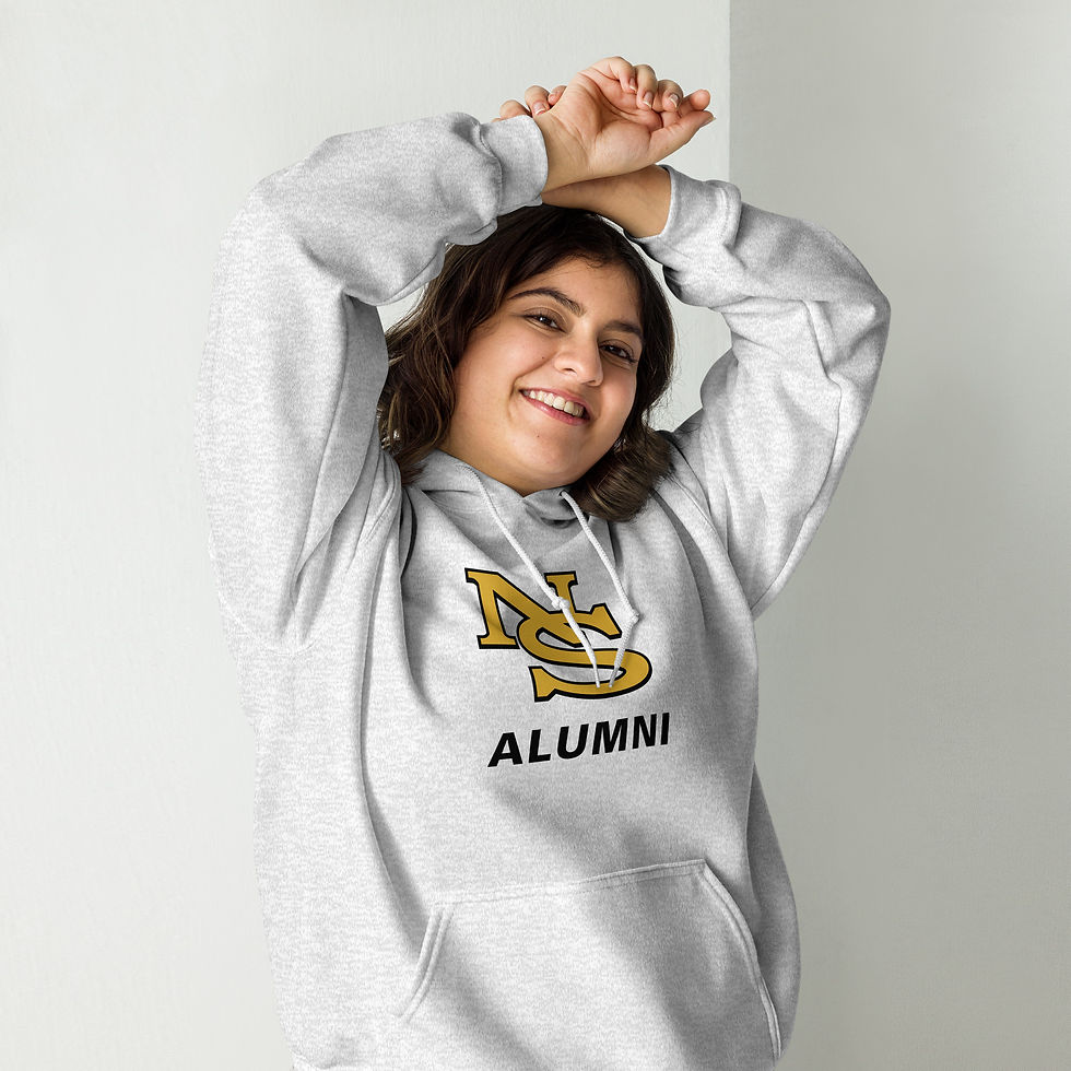 Thumbnail: NS-Monogram-Alumni Gildan Unisex Hoodie