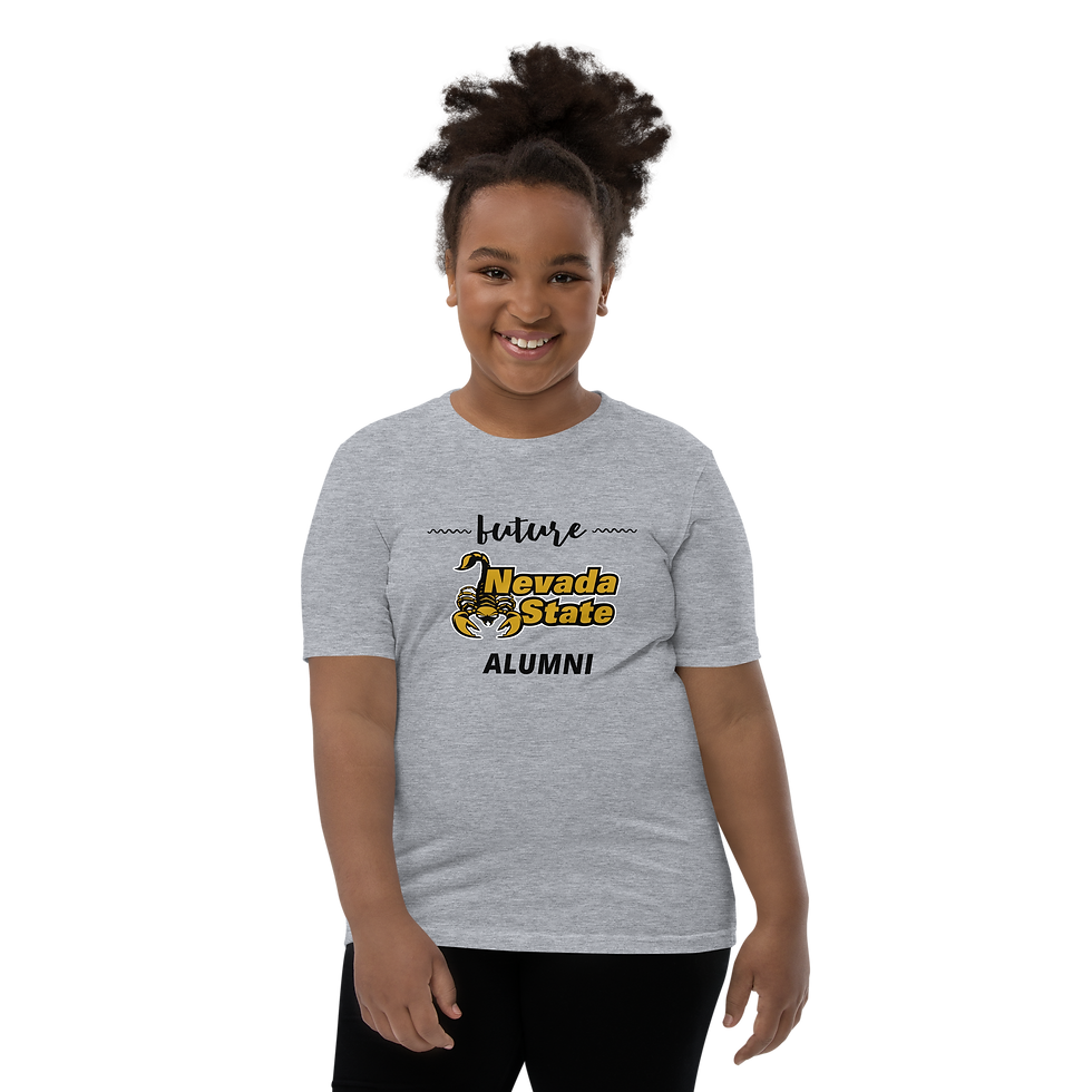 Thumbnail: Future Nevada State Scorpions Alumni/Stingers Up! Youth Short Sleeve T-Shirt
