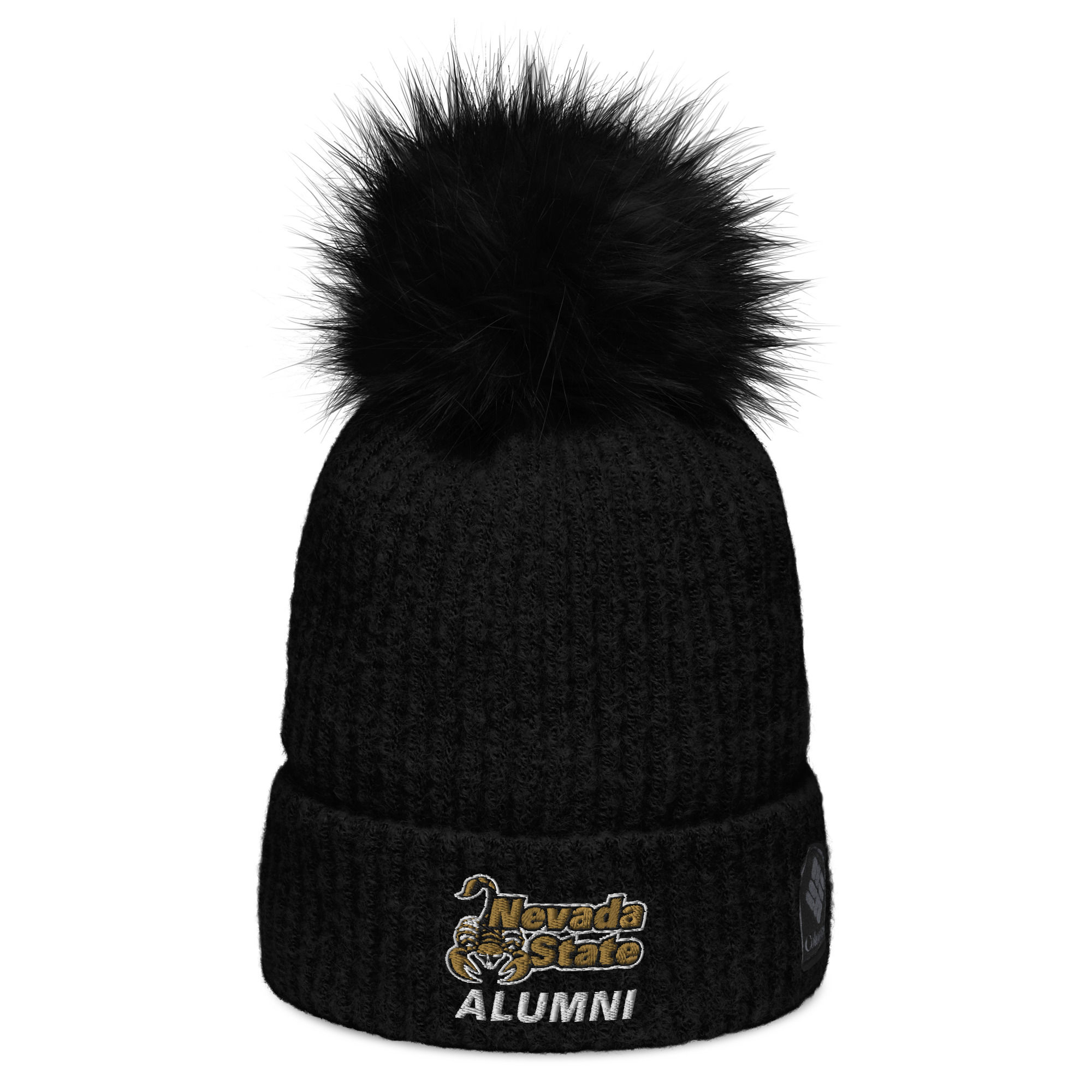 Nevada State Scorpions Alumni Columbia pom-pom beanie
