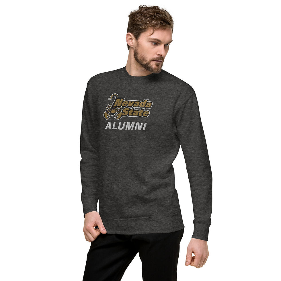 Thumbnail: Nevada State Scorpions Alumni Unisex Premium Sweatshirt