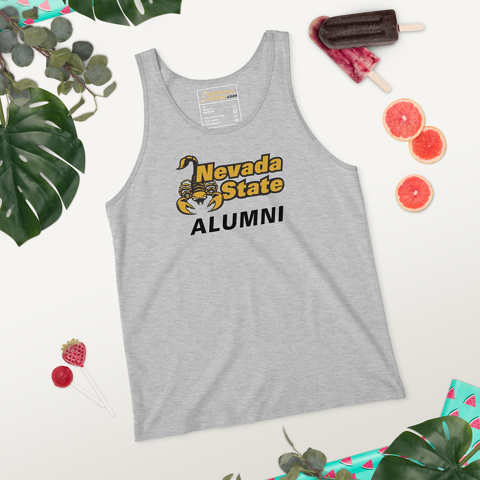Thumbnail: Nevada State Scorpions Alumni Unisex Jersey Tank Top