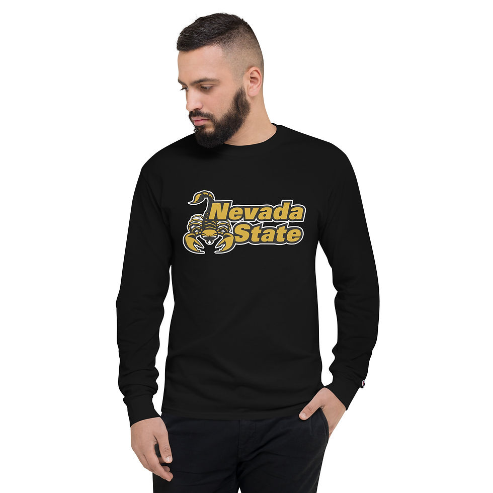 Thumbnail: Nevada State Scorpions Men's Champion Long Sleeve Shirt