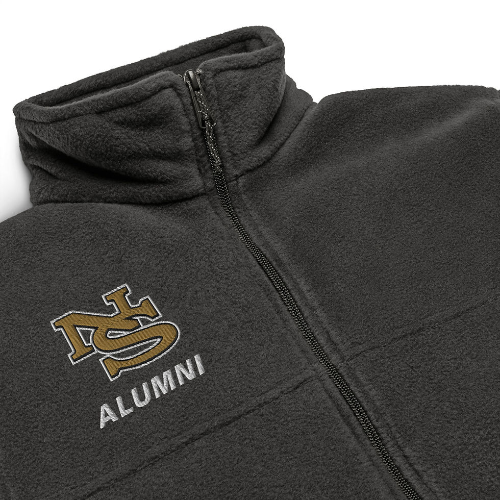 Thumbnail: NS-Monogram Alumni Unisex Columbia fleece jacket