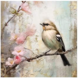 Thumbnail: Stretched Canvas Cherry Blossom