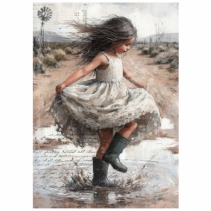 Thumbnail: Tear Resistant Deco Print Karoo Kids