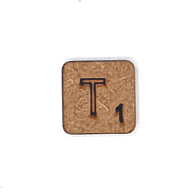 Thumbnail: Laser Cut Scrabble Letter T