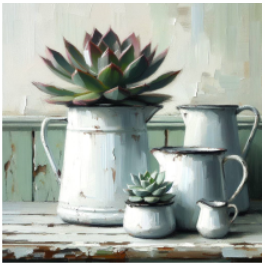 Thumbnail: Stretched Canvas Karoo Kitchen