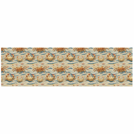 Thumbnail: Printed Runner Embroidery Crab