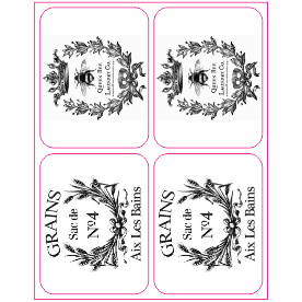 Thumbnail: Clear Bottle Sticker Sheet A4