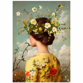 Thumbnail: Tear Resistant Deco Print Spring Portrait