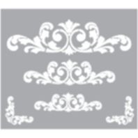 Stencil French Curls | Creative Talents