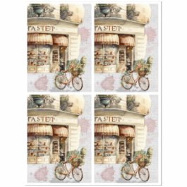 Thumbnail: Tear Resistant Deco Print A6 Pretty