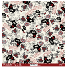 Thumbnail: Scrapbook Page Boere Retro Single Sided