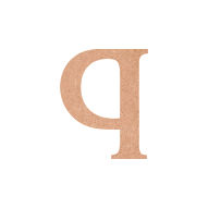 Thumbnail: Laser Cut Benquit Alphabet Q