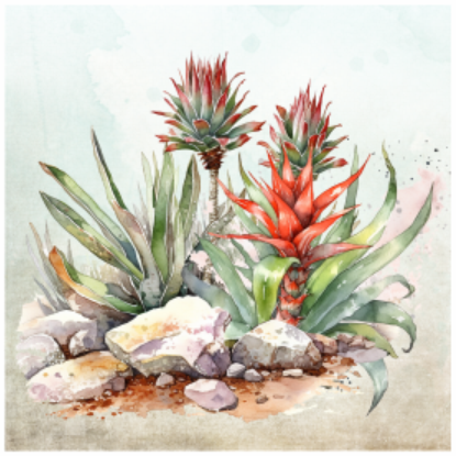 Thumbnail: Scatter Cushion Or Cushion Cover Aloes