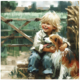 Thumbnail: Scatter Cushion Or Cushion Cover Farm Boy