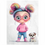 Thumbnail: Fabric Paint Sling Bag Quirky Girl