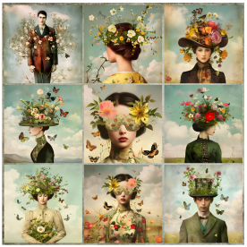 Tear Resistant Deco Print Spring Portraits 9's | Creative Talents