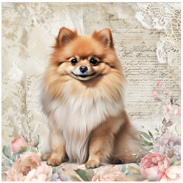 Thumbnail: Scatter Cushion Or Cushion Cover Pomeranian