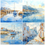 Thumbnail: Tear Resistant Deco Print Harbour Scenery