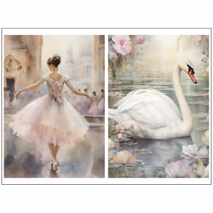 Thumbnail: Tear Resistant Deco Print Ballet