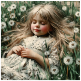 Thumbnail: Stretched Canvas Dandelion Dream