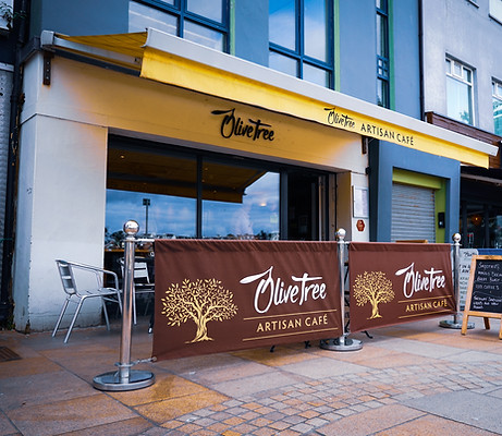 Front of the Olive Tree in Bangor, Northern Ireland
