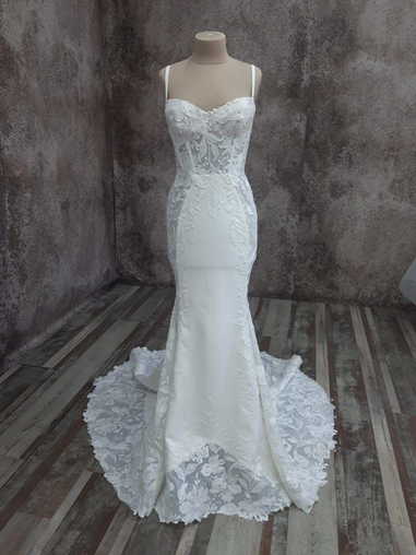 Custom Lace Wedding Dress Bliss & Bridal