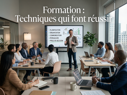 Formation sur les techniques de réussite pour développer les habitudes gagnantes, la discipline, la motivation et atteindre ses objectifs personnels et professionnels